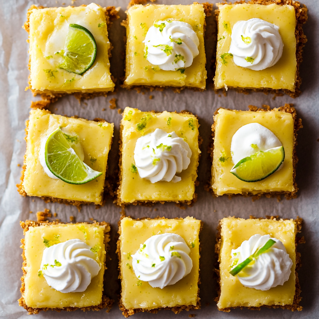 Zesty Lime Bars Recipe