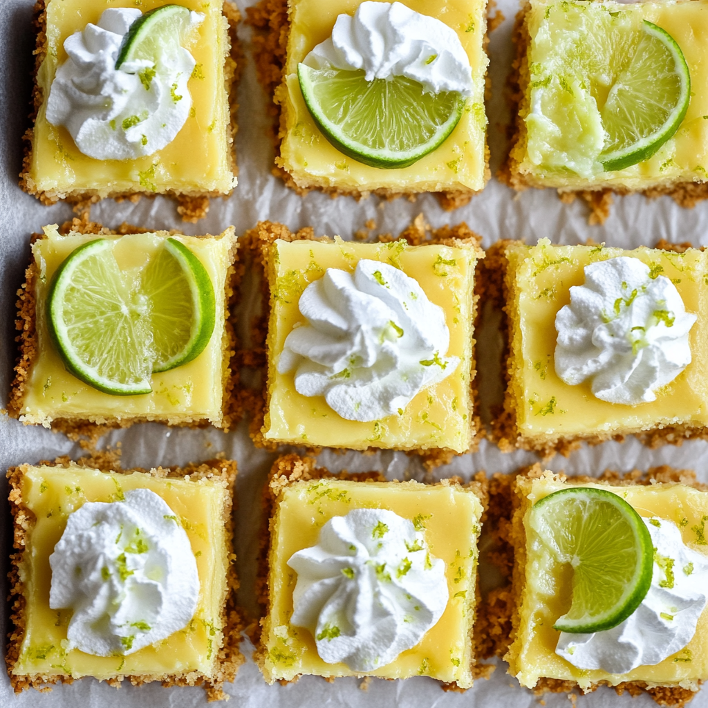 Zesty Lime Bars Recipe