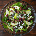 Apple Walnut Cranberry Salad