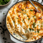 White Chicken Skillet Lasagna