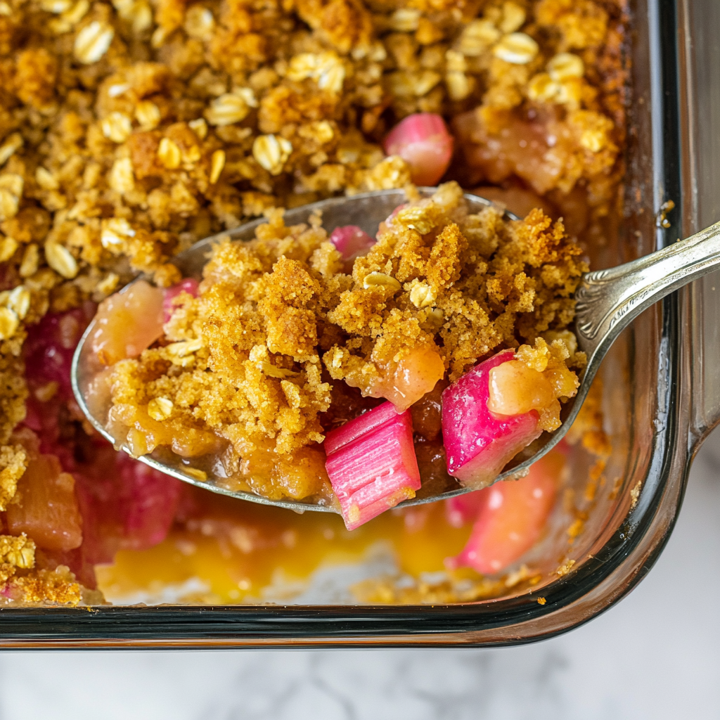 Rhubarb Crisp