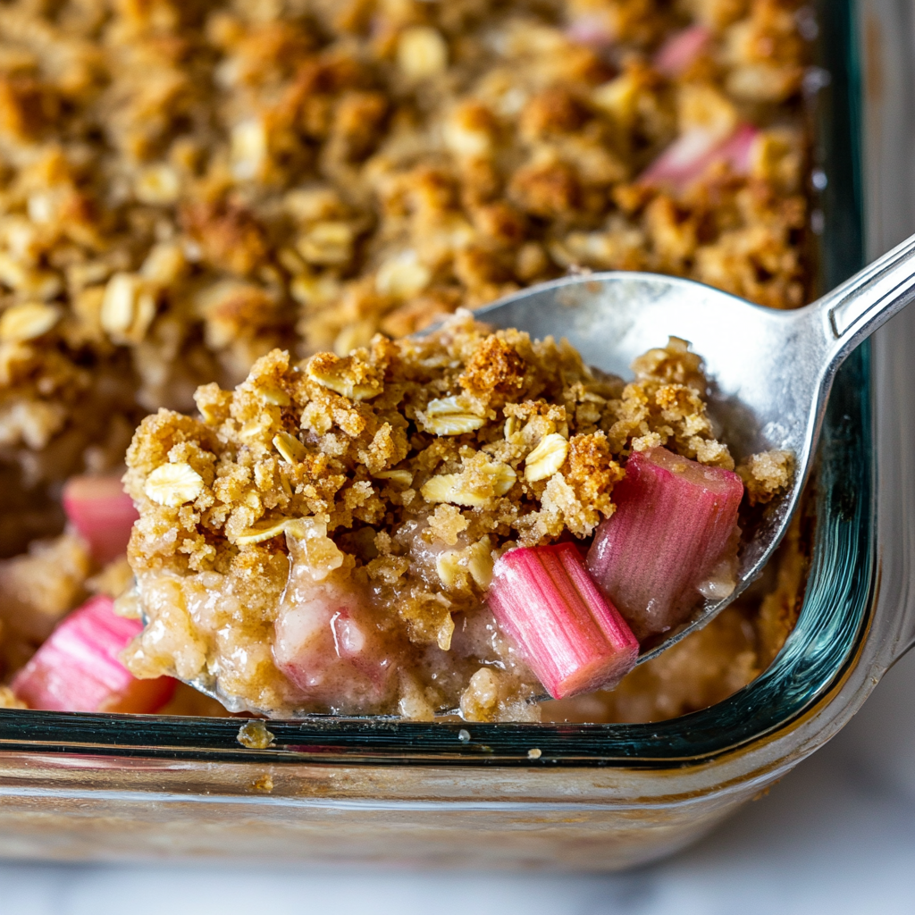 Rhubarb Crisp