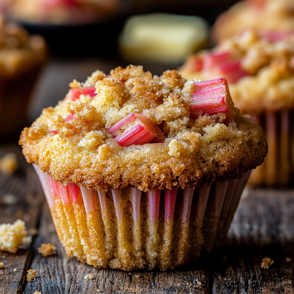Rhubarb Muffins