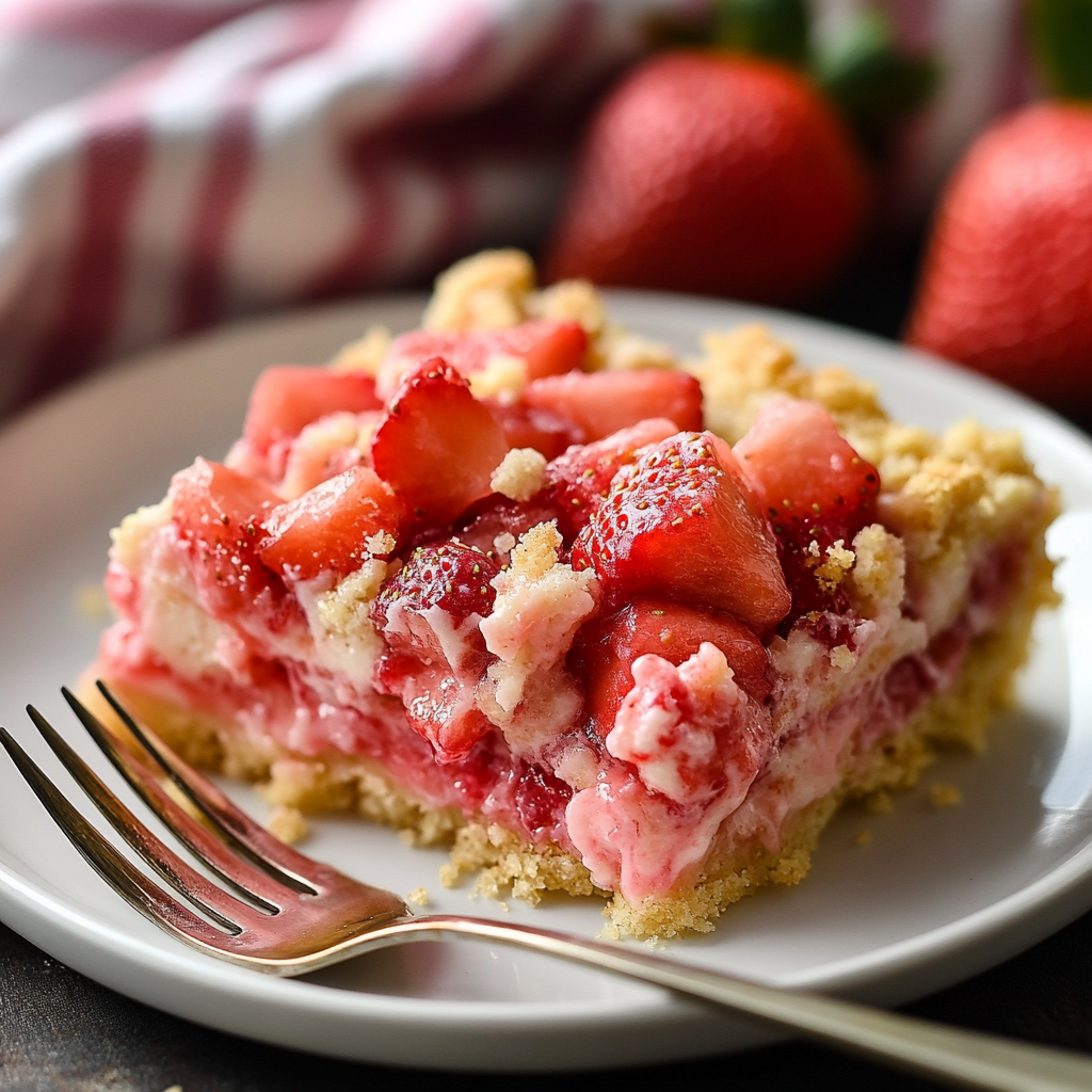 Strawberry Rhubarb Cobbler
