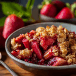 Strawberry Rhubarb Crisp