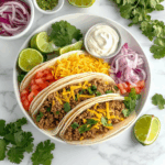Mexican Ground Beef Tacos