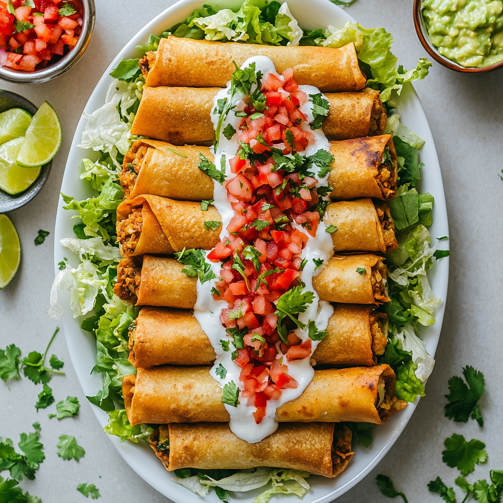Homemade Taquitos