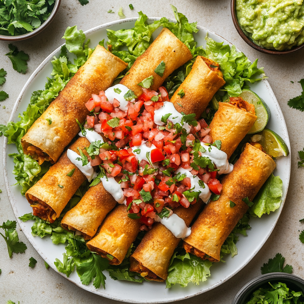 Homemade Taquitos