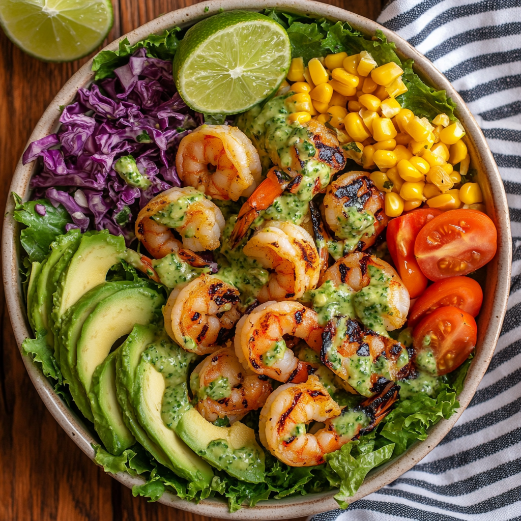 Shrimp Taco Salad