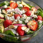 Strawberry Spinach Salad