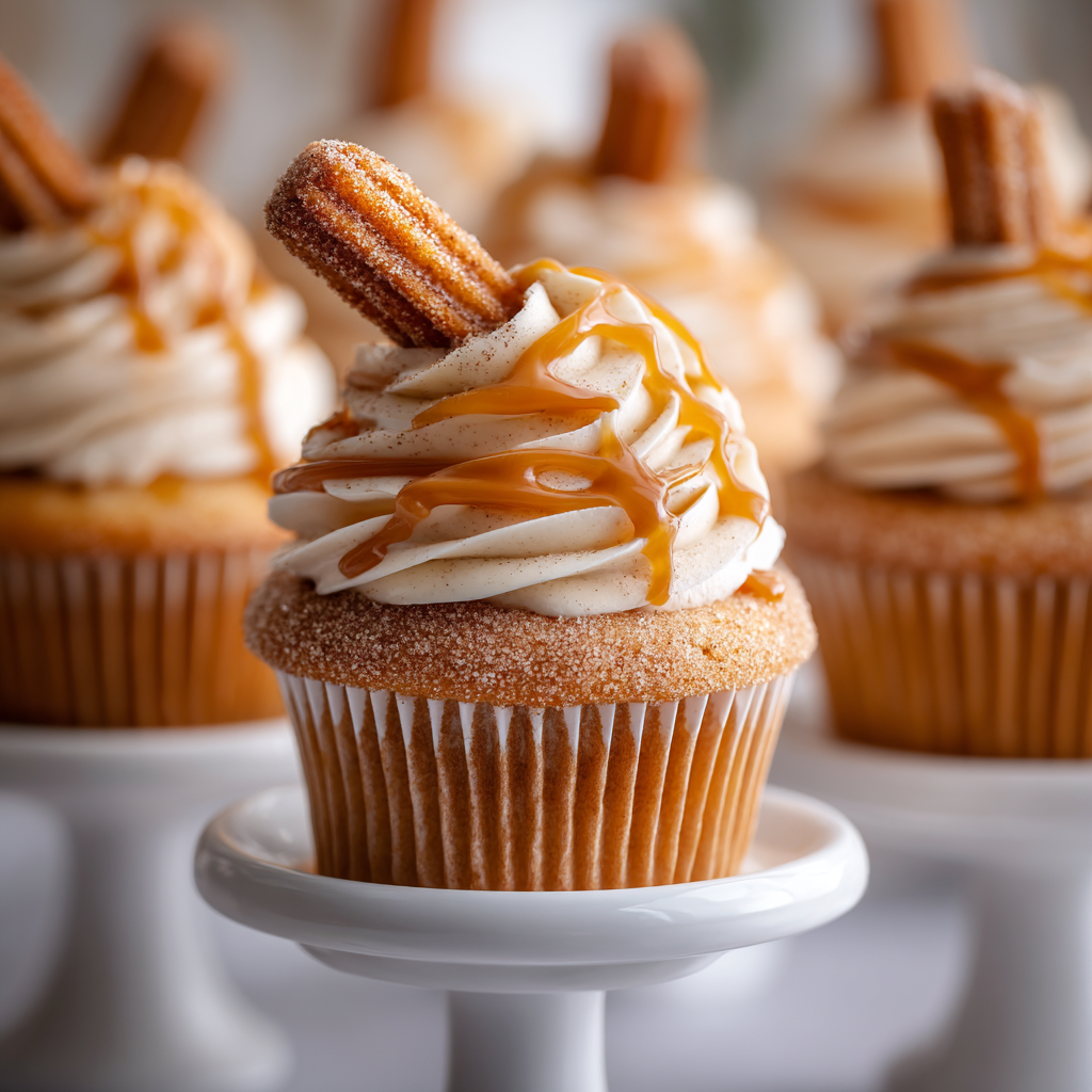 Churro Cupcakes