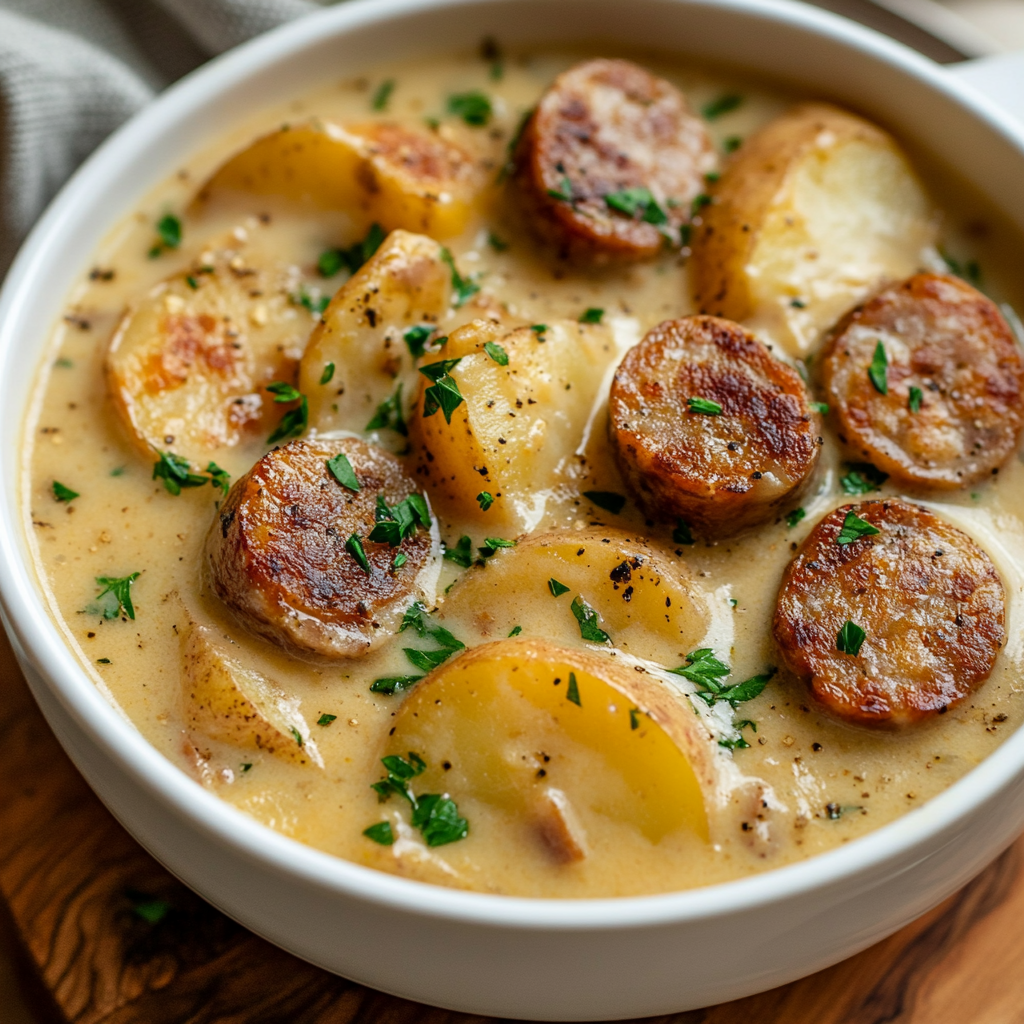 Kielbasa Potato Soup