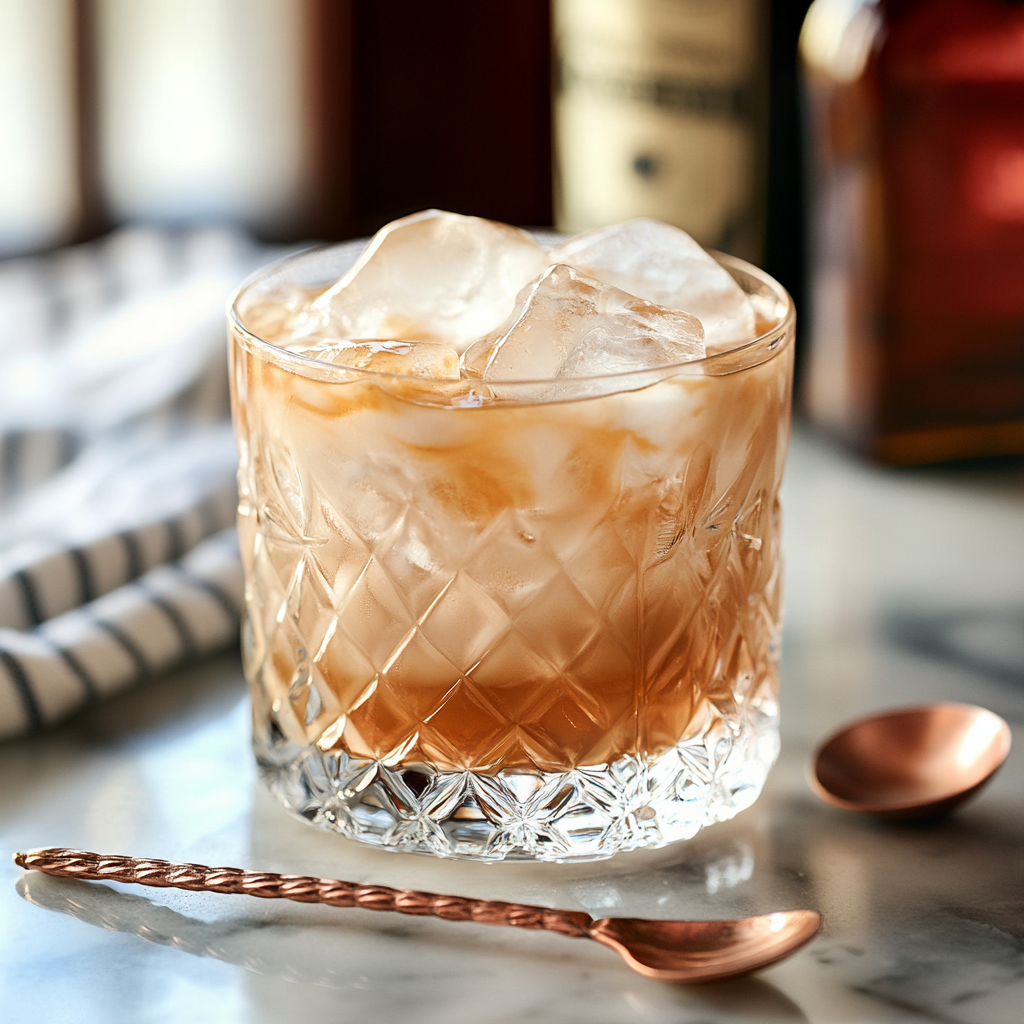 Creamy Root Beer Rum Cocktail