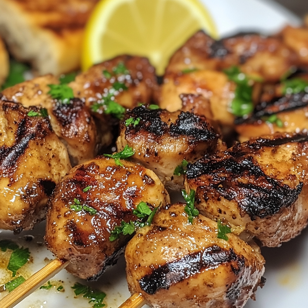 Grilled Chicken Kafta
