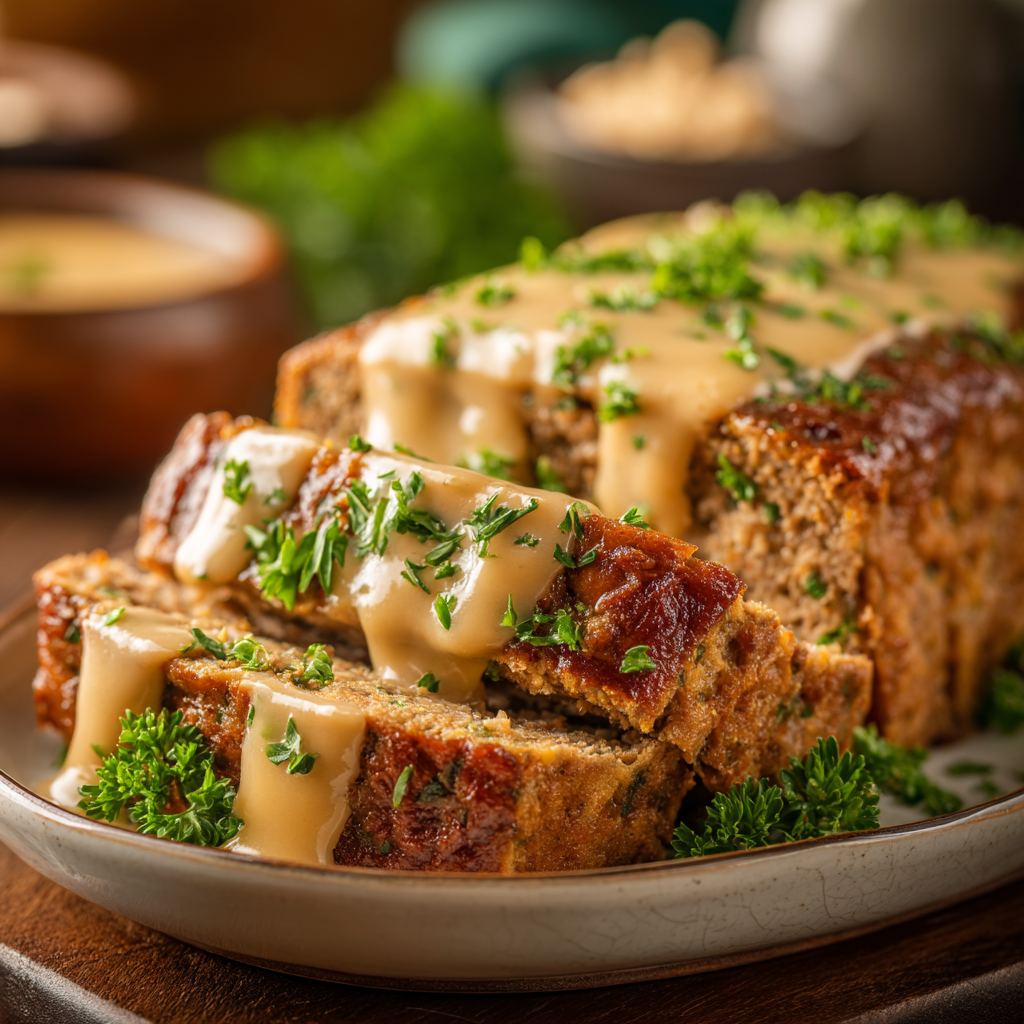 Chicken Cordon Bleu Meatloaf