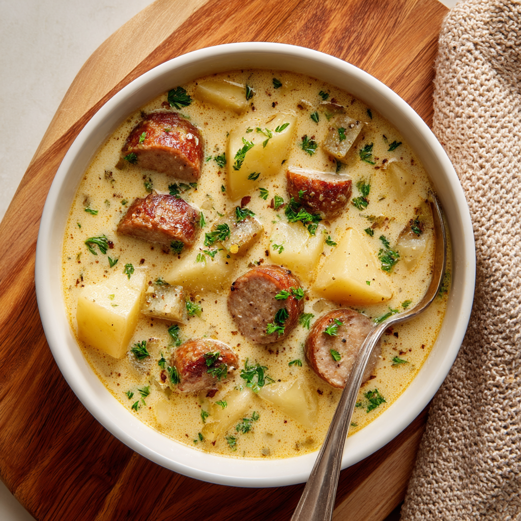 Kielbasa Potato Soup