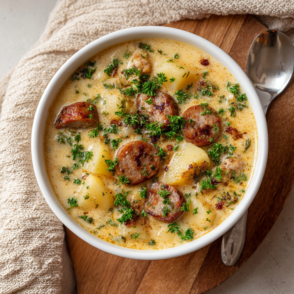 Kielbasa Potato Soup