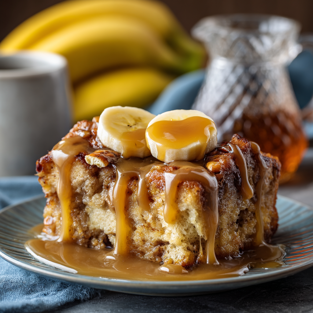 Banana Bread Pudding