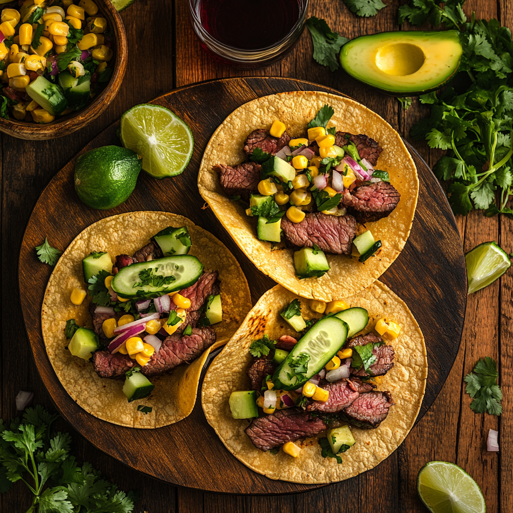 Grilled Steak Tacos
