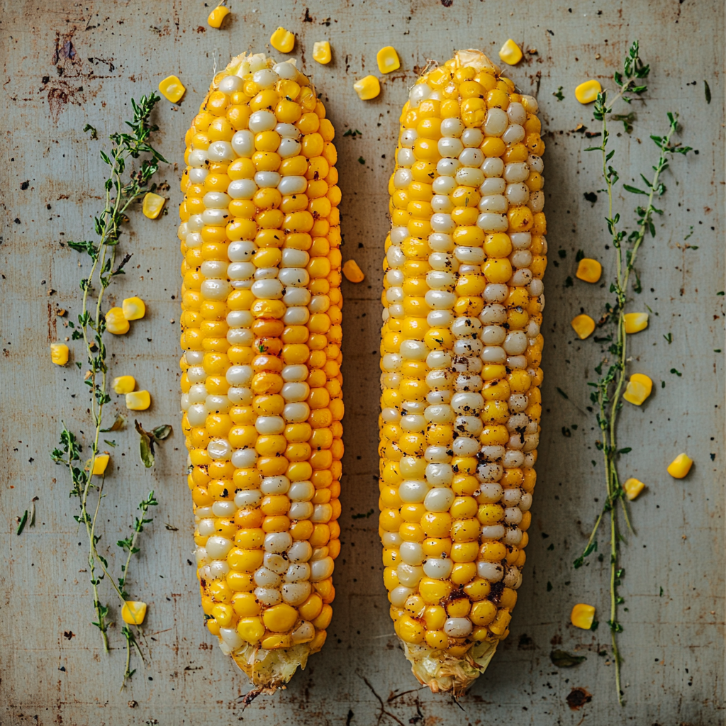 Oven Roasted Corn