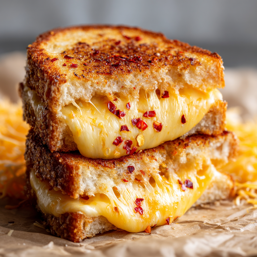 Goat Cheese Grilled Cheese with Honey & Spice 8 Goat Cheese Grilled Cheese with Honey & Spice
