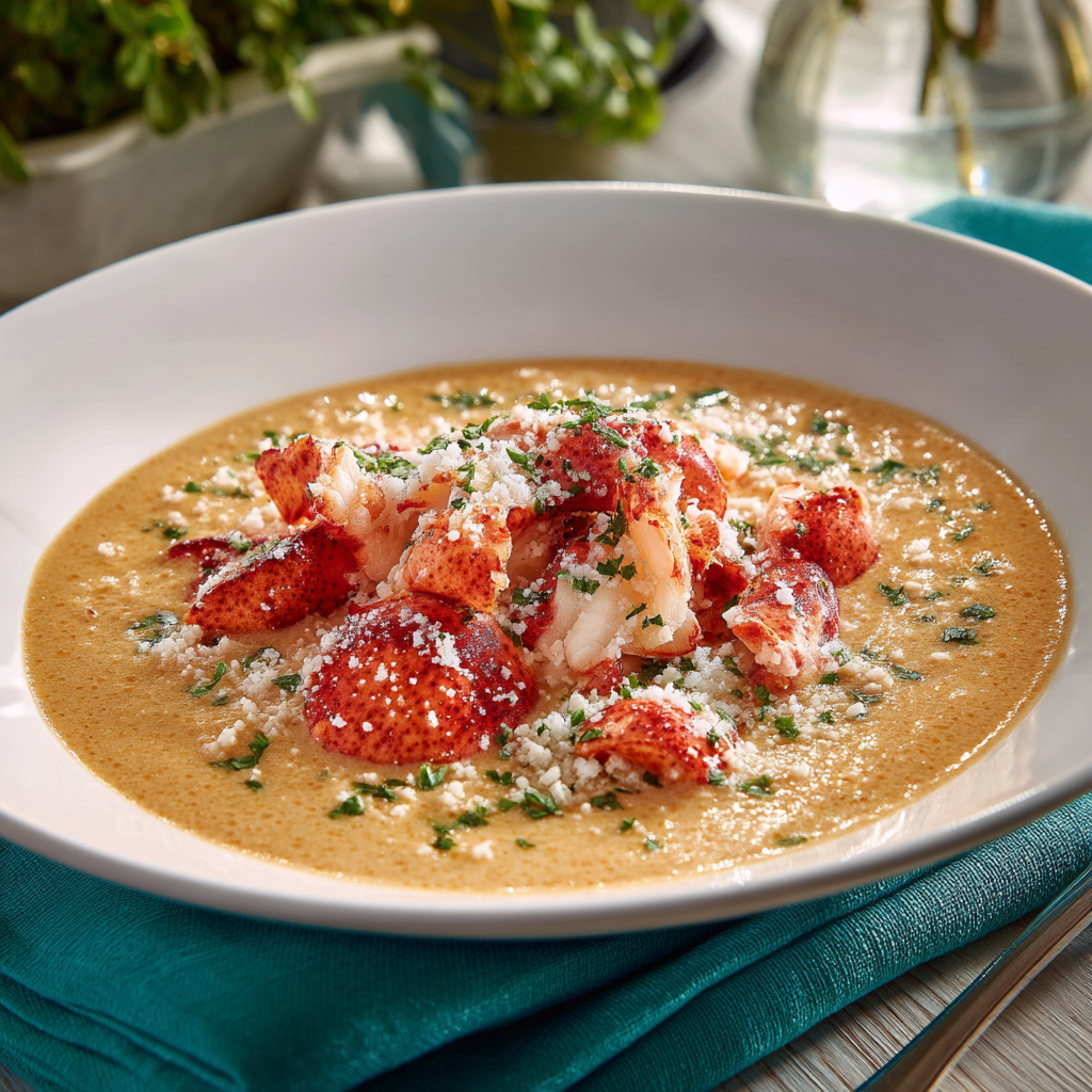 Decadent Langostino Lobster Bisque