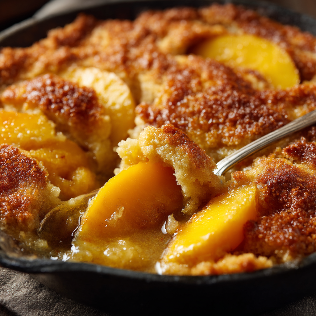 Easy Peach Cobbler