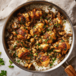 Chicken and Rice with Mushrooms