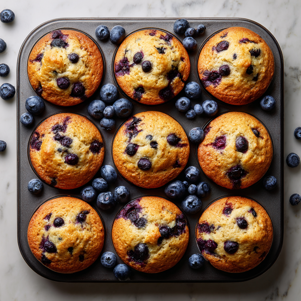Healthy Blueberry Oatmeal Muffins 8 Healthy Blueberry Oatmeal Muffins