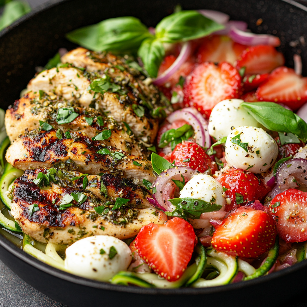 Strawberry Bruschetta Chicken