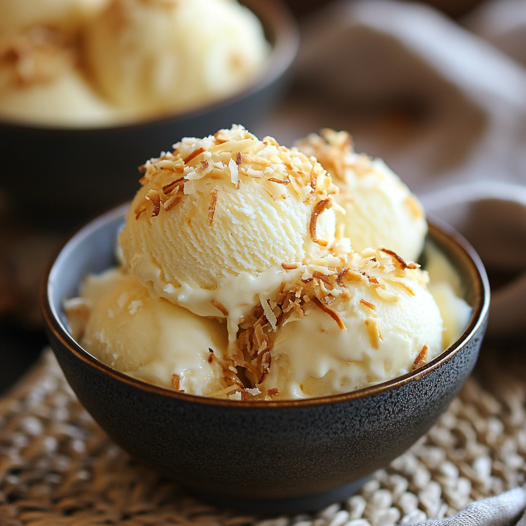 Coconut Milk Ice Cream