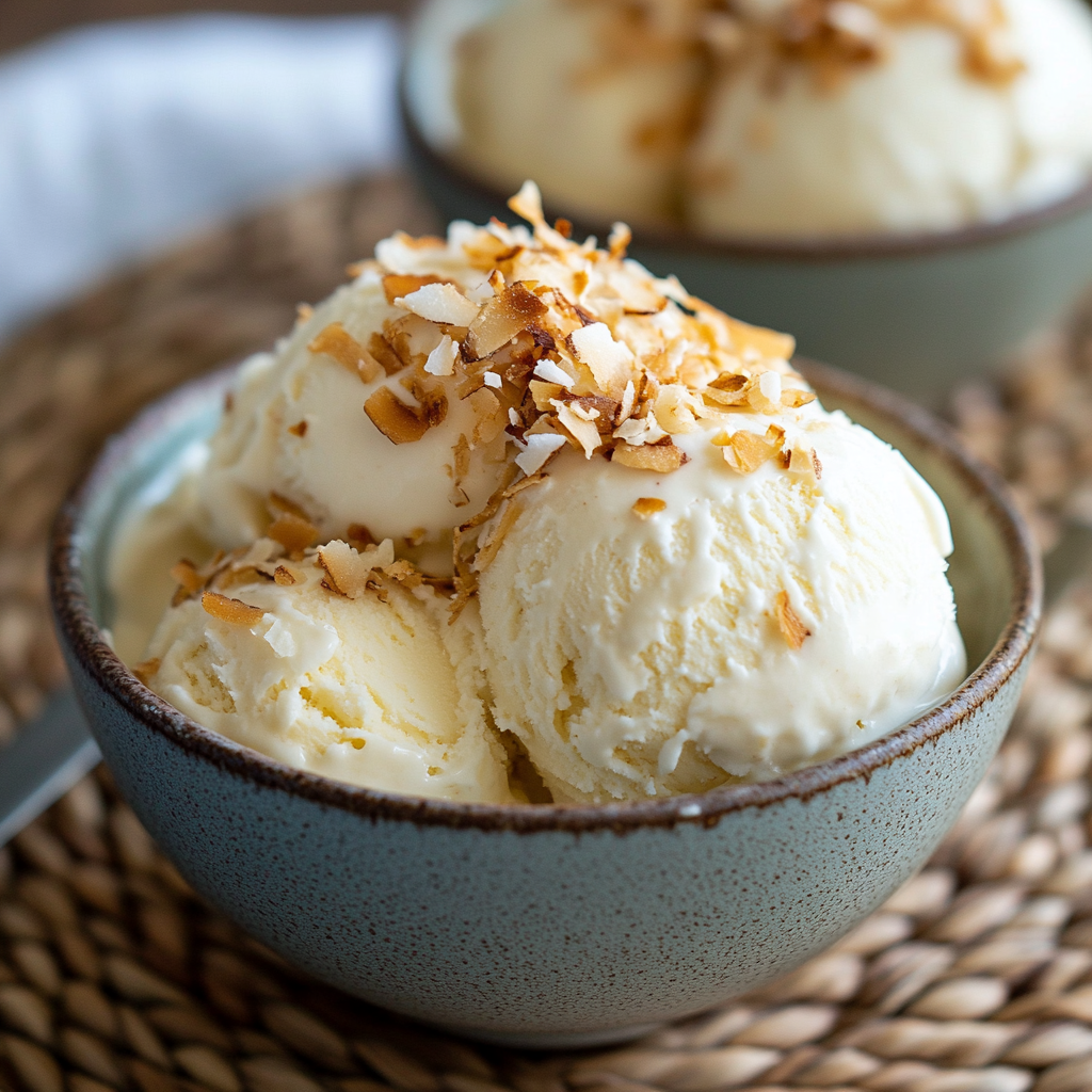Coconut Milk Ice Cream