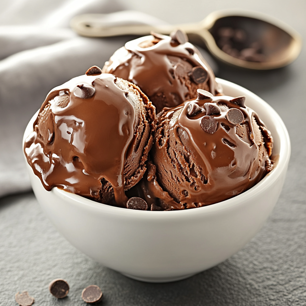 No-Churn Vegan Chocolate Ice Cream