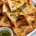 Quick Easy Homemade Baked Pita Chips