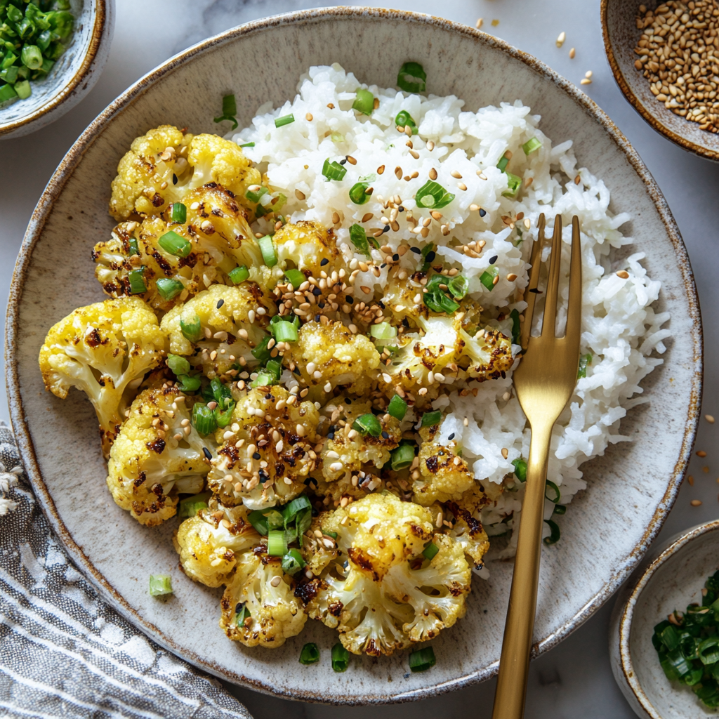 Sweet & Sour Cauliflower