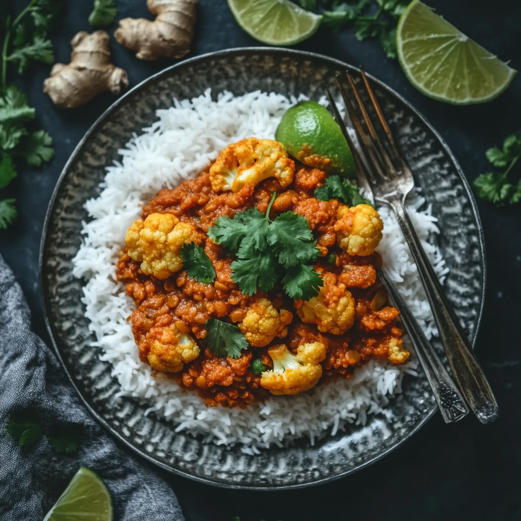 Vegan Red Lentil Curry