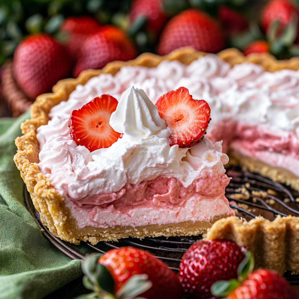 Strawberry Mousse Tartlets 6 Strawberry Mousse Tartlets