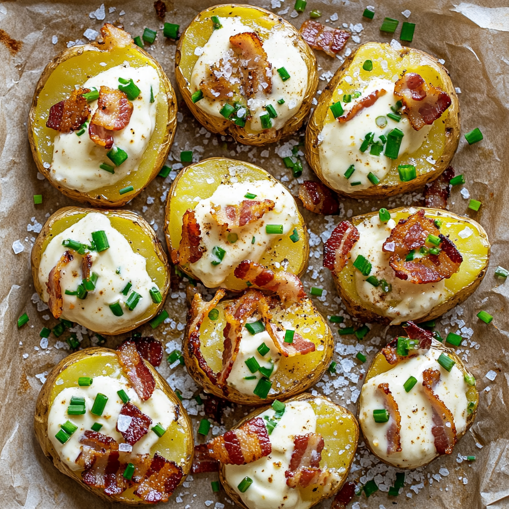 Oil-Free Vegan Smashed Potatoes