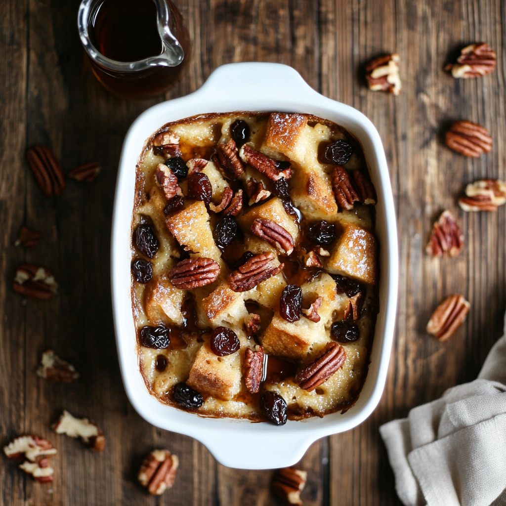 Vegan Gluten Free Bread Pudding