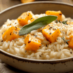 Roasted Garlic and Butternut Squash Risotto