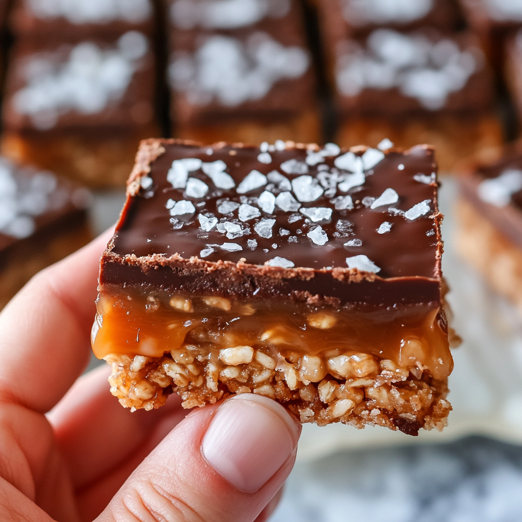 Caramel Chocolate Rice Krispies