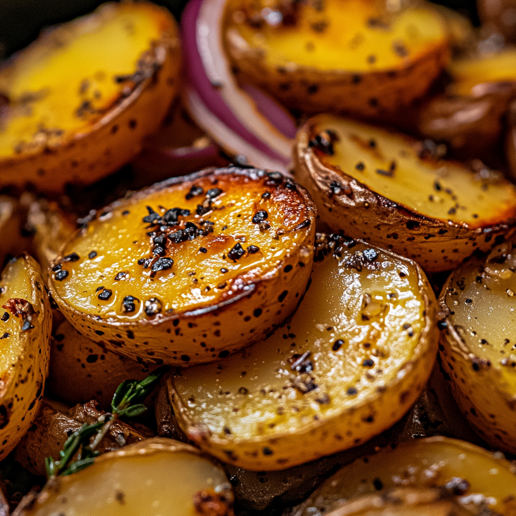 Honey Mustard Warm Potato Salad 6 Honey Mustard Warm Potato Salad
