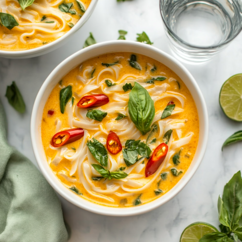 Curry Coconut Noodle Soup