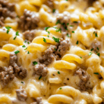 Beef and Garlic Butter Pasta