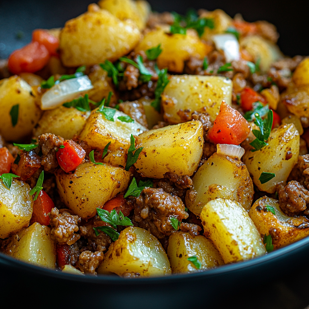 Ground Turkey with Potatoes