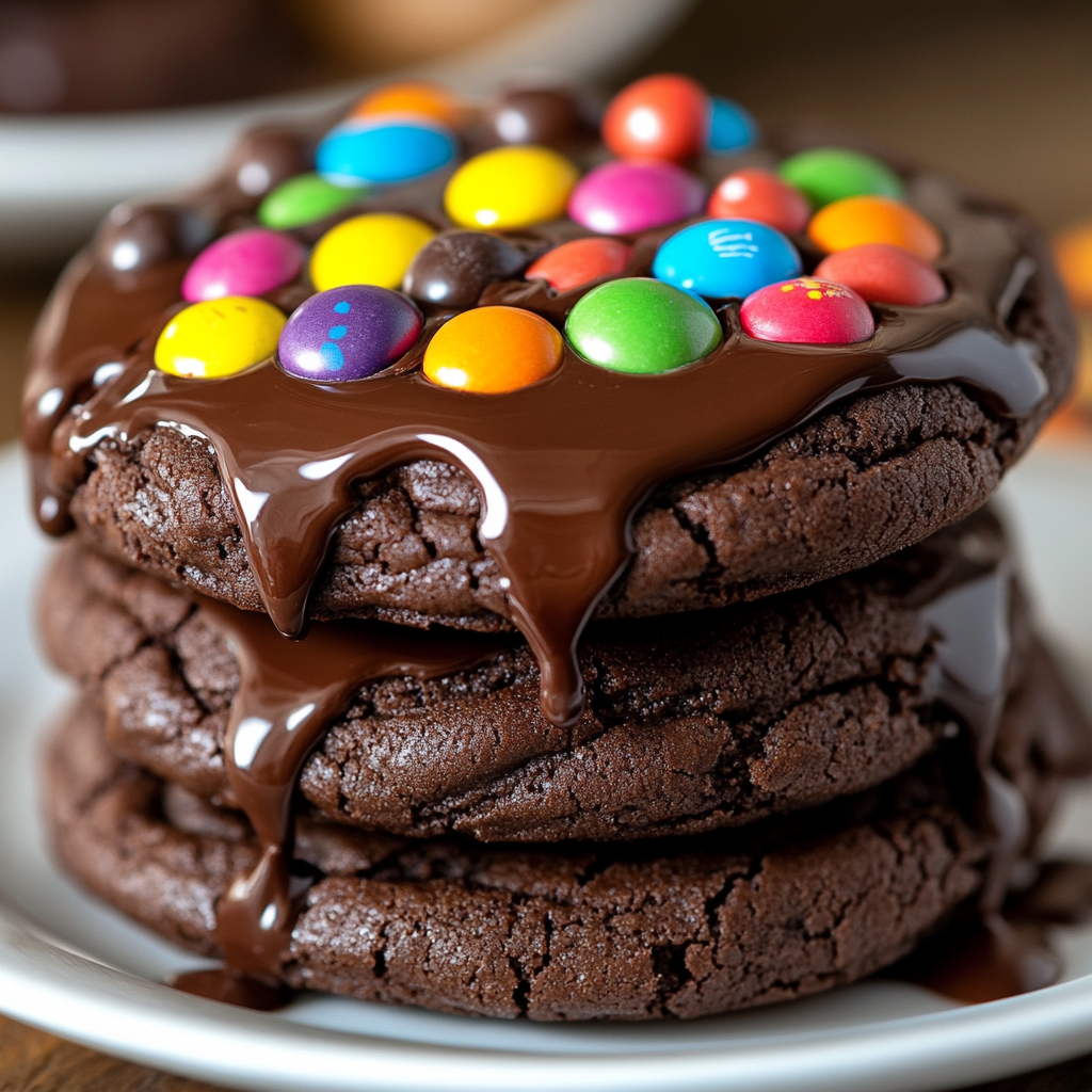 Copycat Cosmic Brownie Cookies