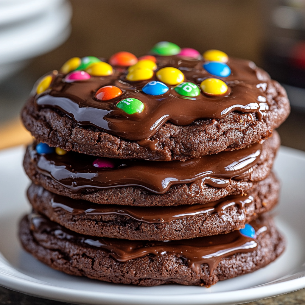 Copycat Cosmic Brownie Cookies