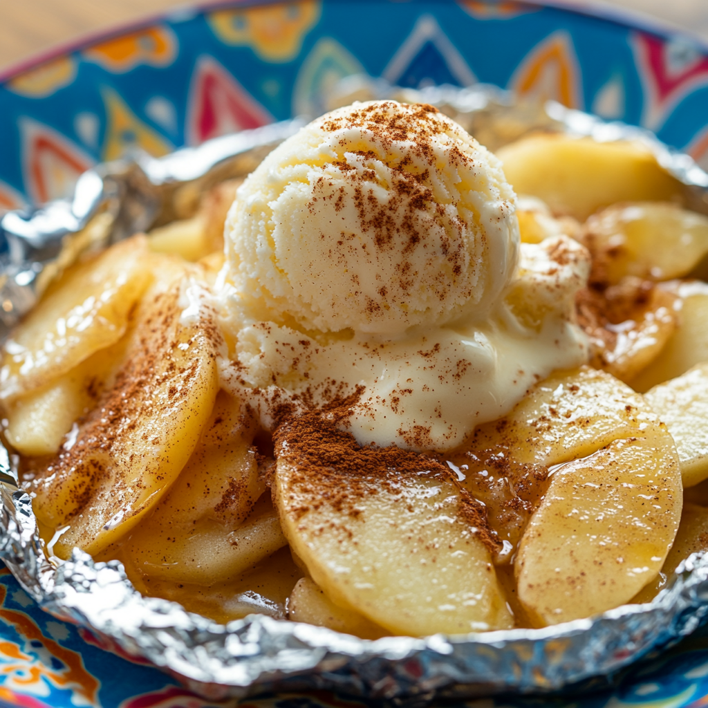 Campfire Apple Pie Packets 6 Campfire Apple Pie Packets