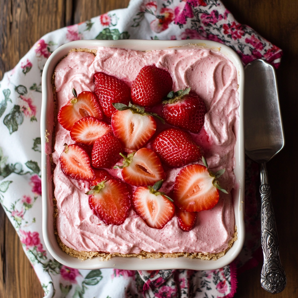 Vintage Strawberry Cake Recipe