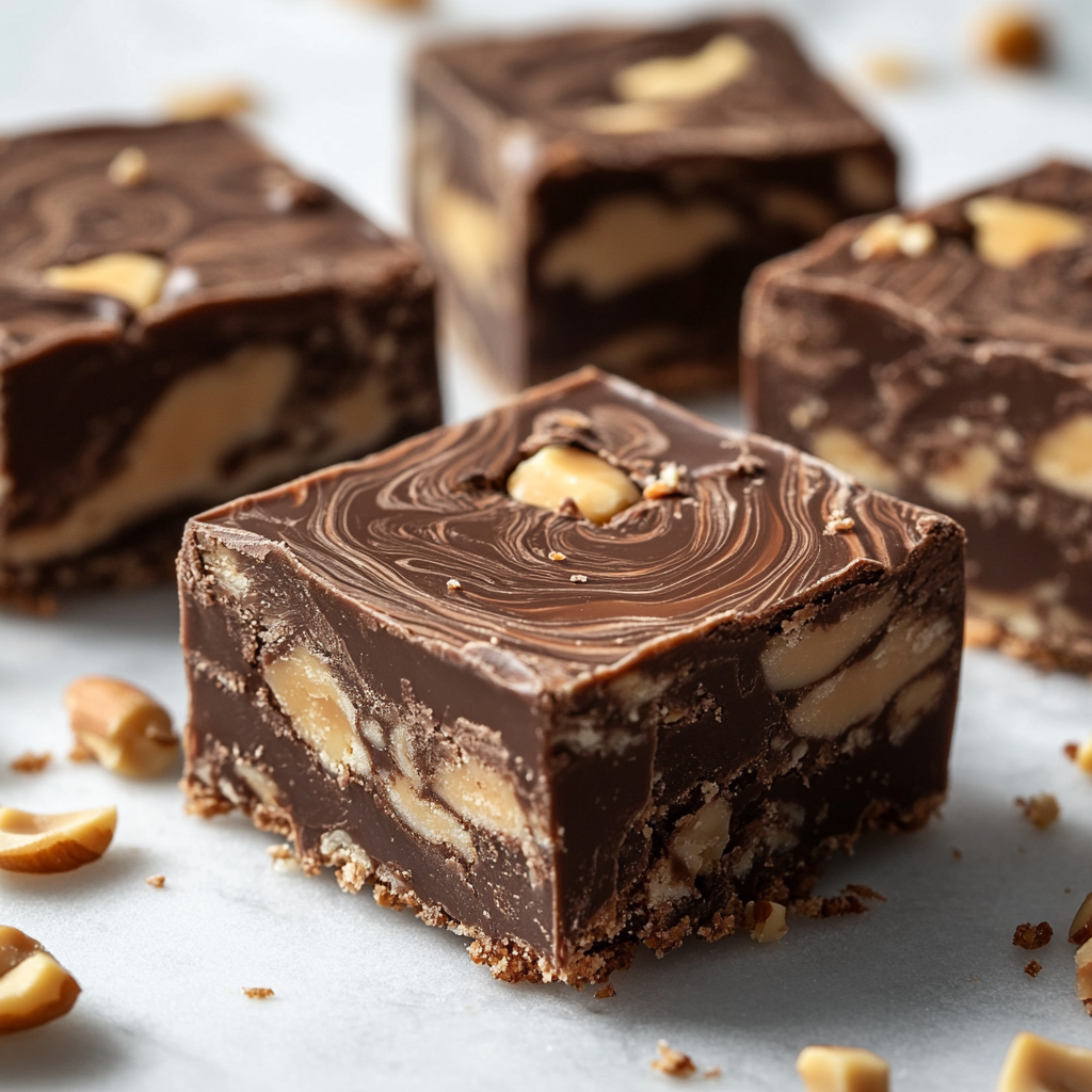 Chocolate Peanut Butter Fudge